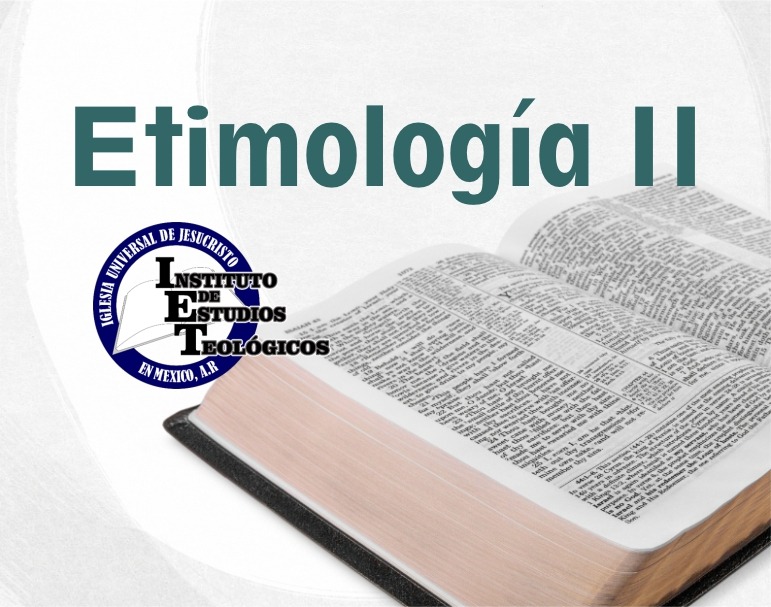 Etimología Bíblica